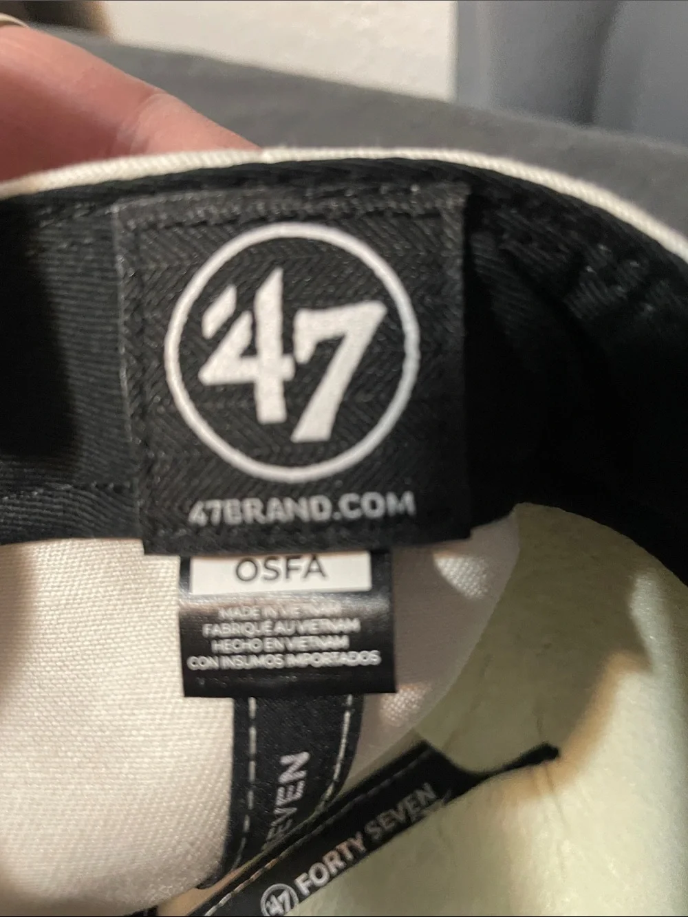 '47 Chicago White Sox Two-Tone Cap - White and Black